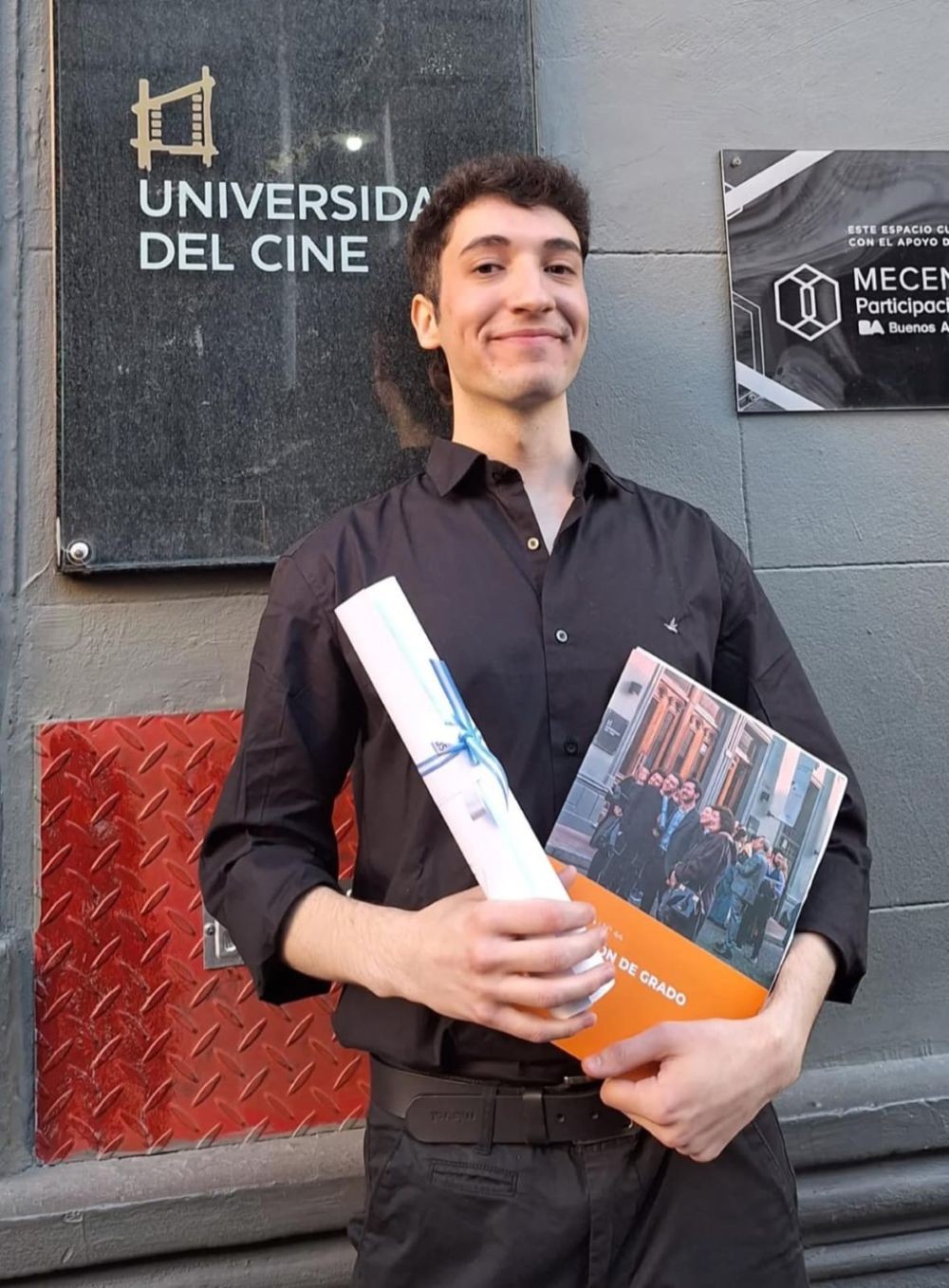 Joven azuleño estudia cine en Alemania