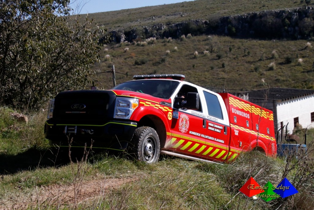 Destacan el poderío ‘off road’ de Bomberos Olavarría