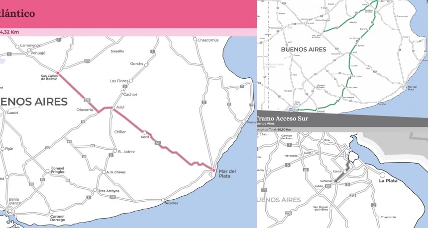 Rutas 3, 205 y 226: Liquidan Corredores Viales y podrían instalarse más cabinas de cobro
