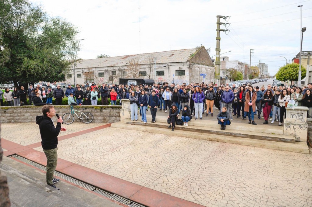 Unión por la Patria realizó una mateada este sábado