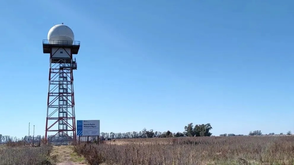 Ya funciona el radar del SMN ubicado en Bolívar
