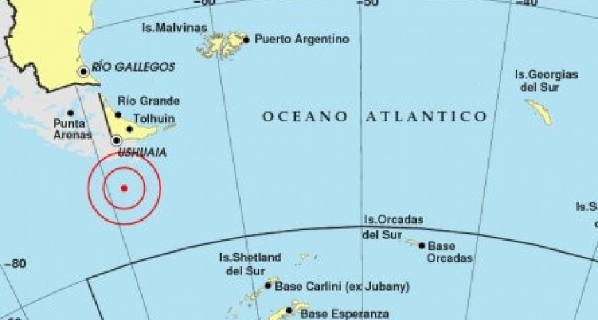 Ushuaia: el alerta por tsunami se localiza a 75 kilómetros