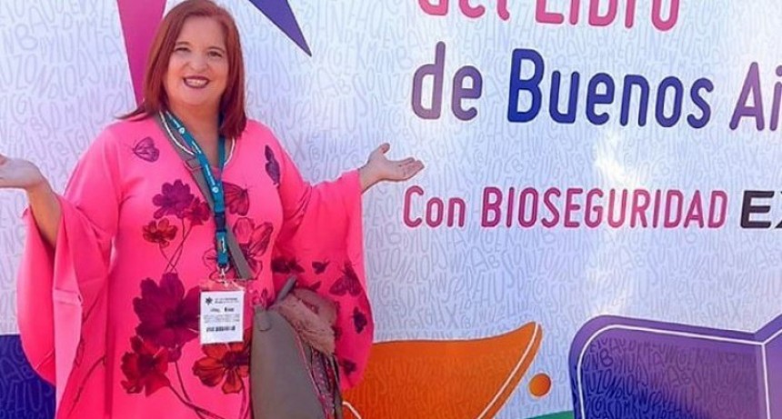 Escritora olavarriense presente en la Feria del Libro