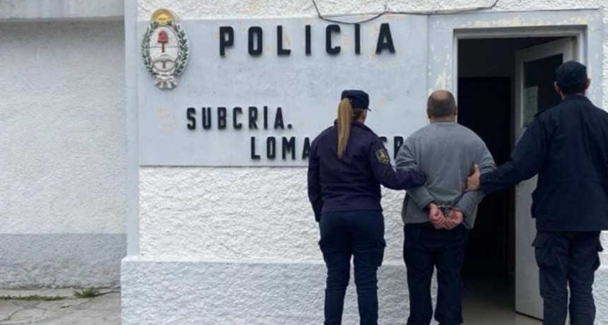 Detienen en Loma Negra a un hombre por abusar sexualmente de un familiar