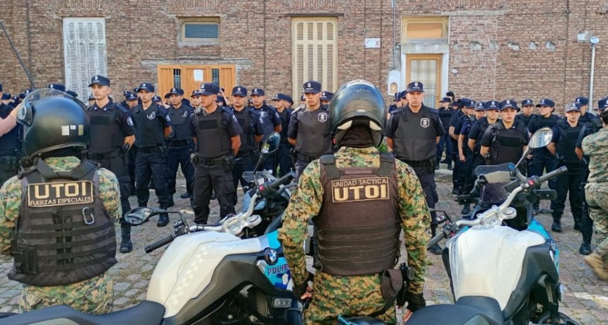 “Esta sumatoria de efectivos fortalece la seguridad y la prevención en las calles”
