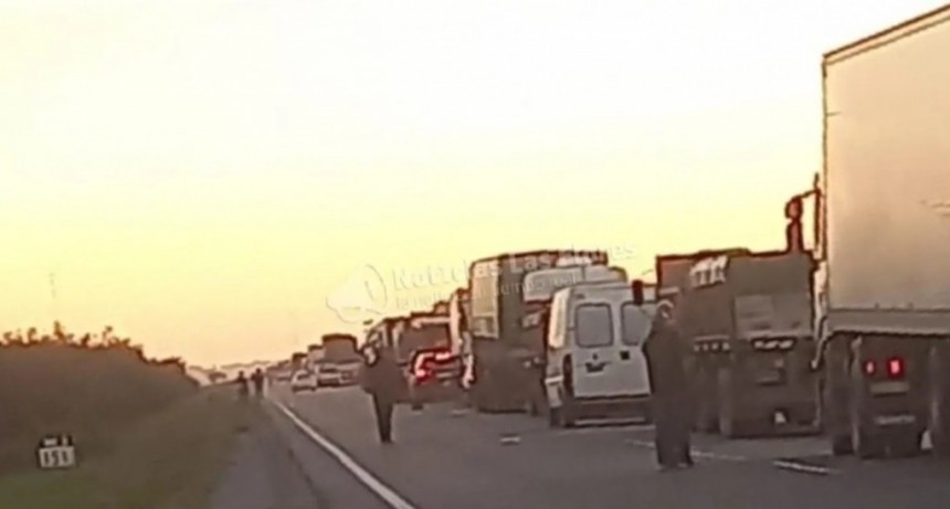 Falleció un motociclista luego de grave accidente en Ruta 3
