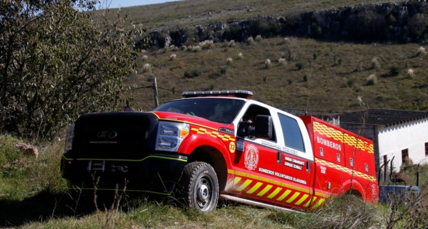 Destacan el poderío ‘off road’ de Bomberos Olavarría