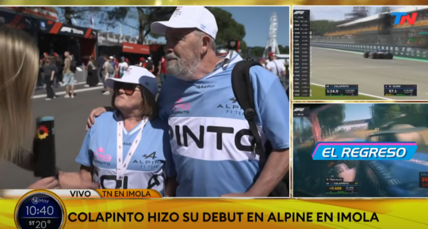 Dos olavarrienses en el Gran Premio de Imola