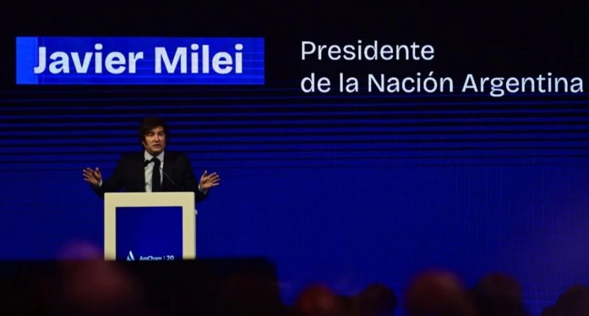 Milei a empresarios: 