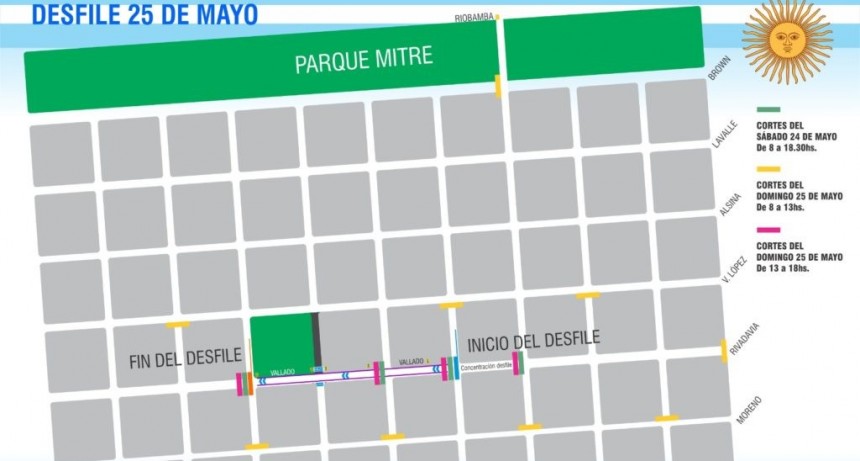 Los festejos por el 25 de Mayo inician a la mañana y se extienden hasta la noche