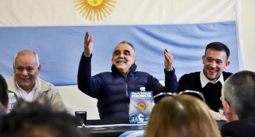 Moreno vuelve a la sección: encabeza acto en 25 de Mayo