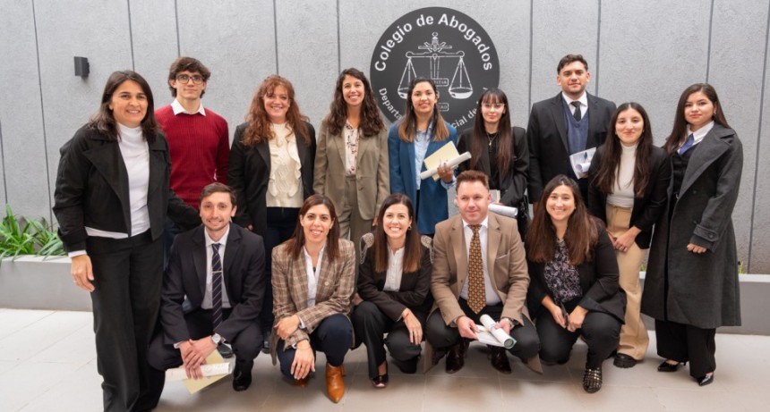 Juraron nuevos profesionales en el Colegio de Abogados de Azul
