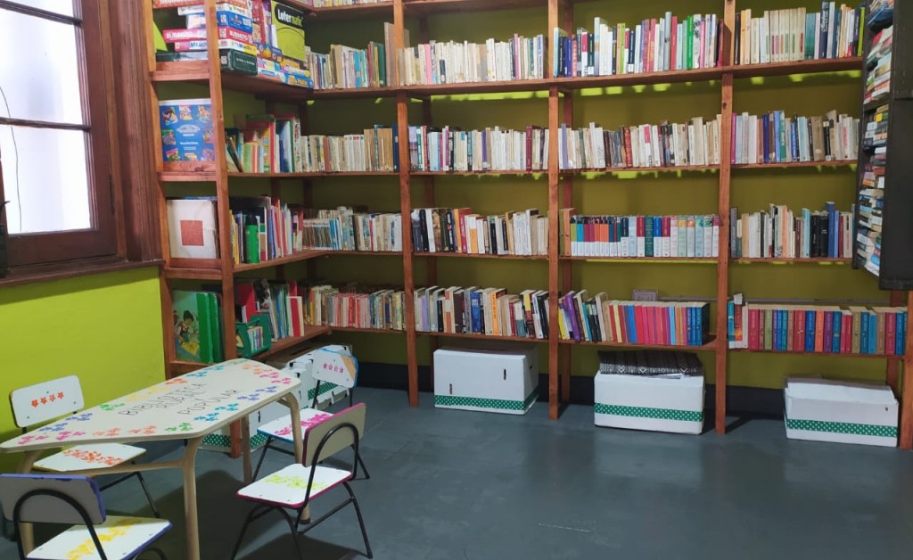 La Biblioteca Rural y Popular de Crotto reabrió sus puertas