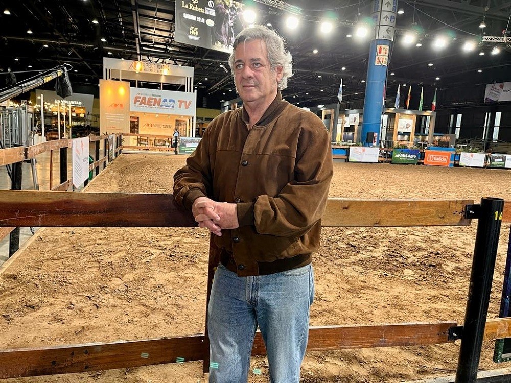 Nicolás Pino pasó por Expo Angus, en su 80 edición