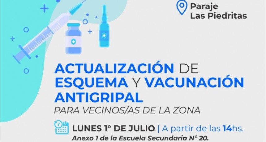 Jornada de vacunación antigripal y de calendario para Recalde y la zona