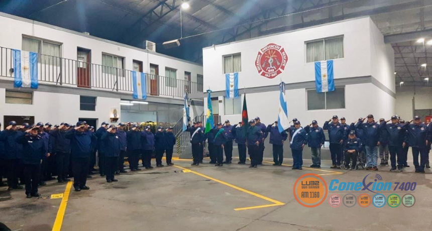 Se celebró el acto por el Dia Nacional del Bombero Voluntario 