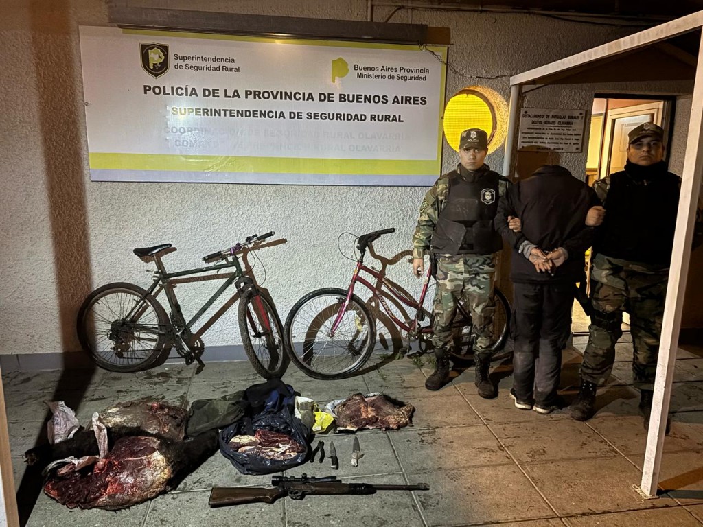 Otro abigeato: un aprehendido y dos prófugos