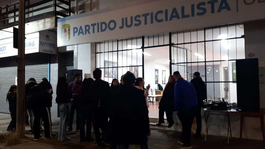 El PJ local se convocó para apoyar a CFK