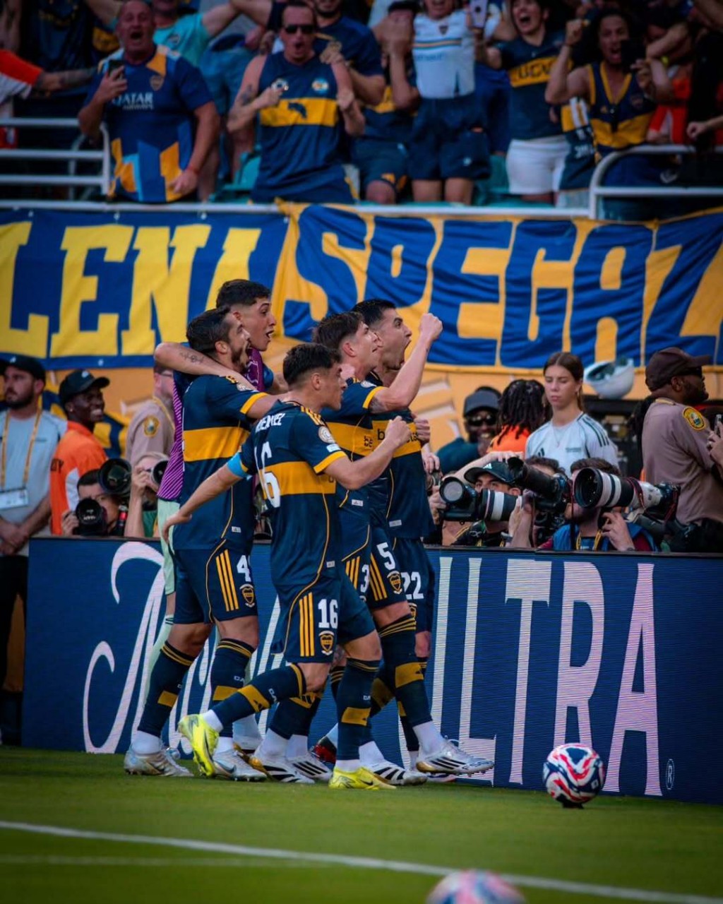 Andrés Arouxet: “El 75% del aforo eran hinchas de Boca”