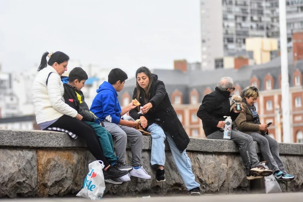 Viajaron menos turistas que en los mismos fines de semana del 2023 y 2024