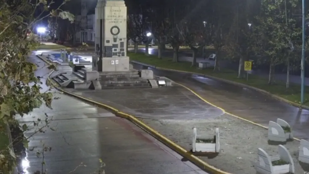 Bolívar: la Municipalidad denunció que atropellaron a un barrendero