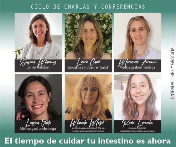 Charla 'El tiempo de cuidar tu intestino es ahora'