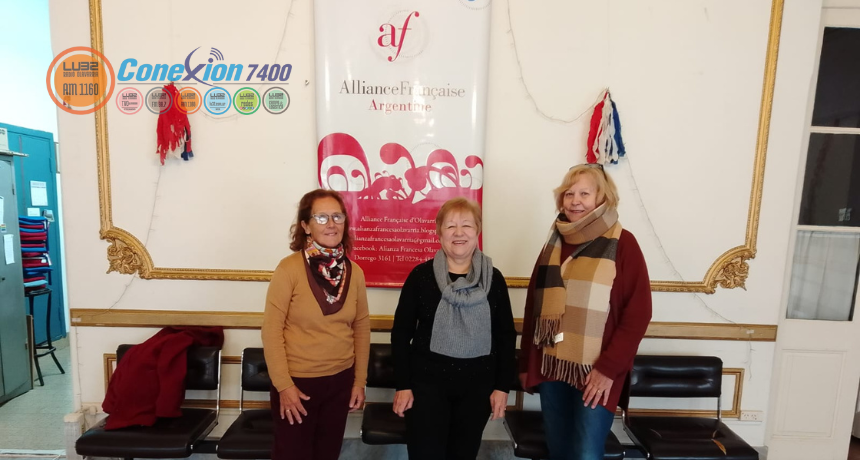La presidenta de la Alianza Francesa de Olavarría es Hilda Di Lorenzo