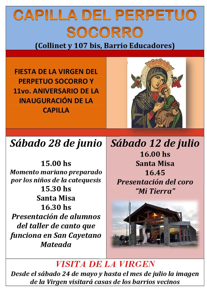 Festividad de la Virgen del Perpetuo Socorro