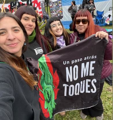 “Nuestro objetivo es que los recitales sean un espacio seguro y de disfrute para las chicas”