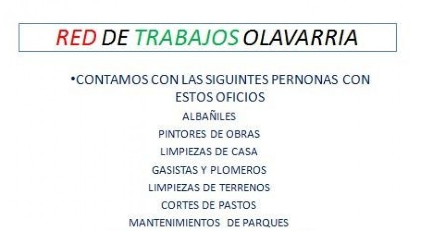 Una red de trabajo que busca conectar personas