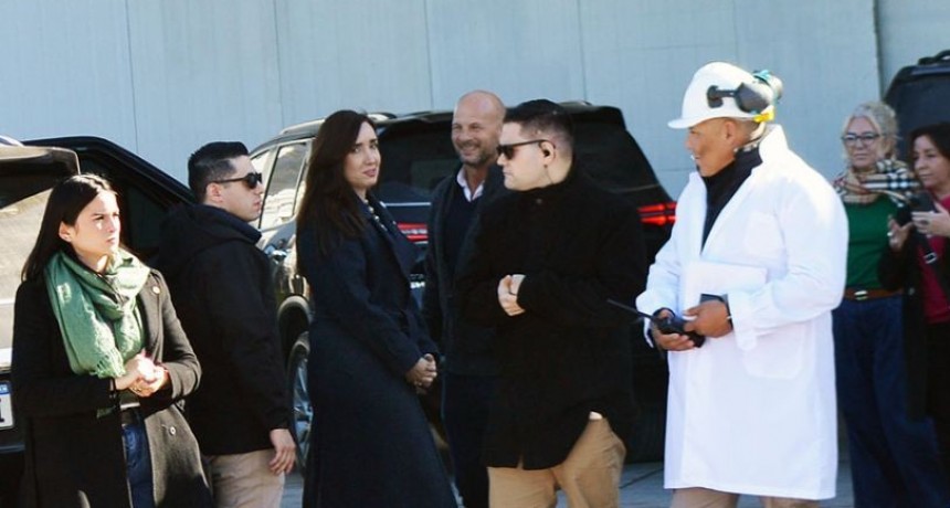 Victoria Villarruel visitó de sorpresa Saladillo