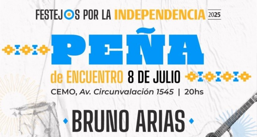 Anuncian nueva Peña por el Día de la Independencia