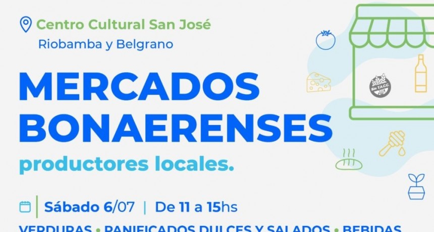 Nueva edición de Mercados Bonaerense con productores locales