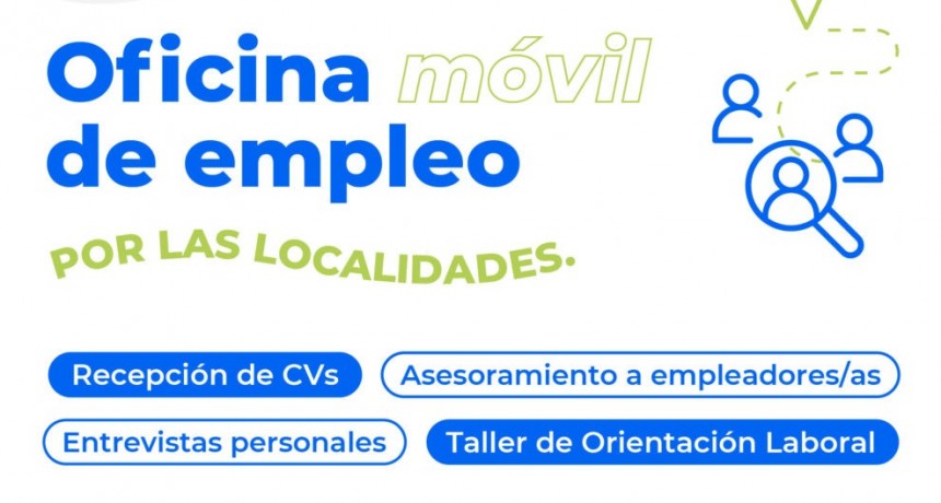 La Oficina Móvil de Empleo estará en Sierras Bayas