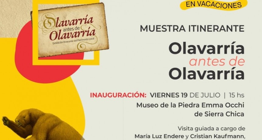 'Olavarría antes de Olavarría' llega a Sierra Chica