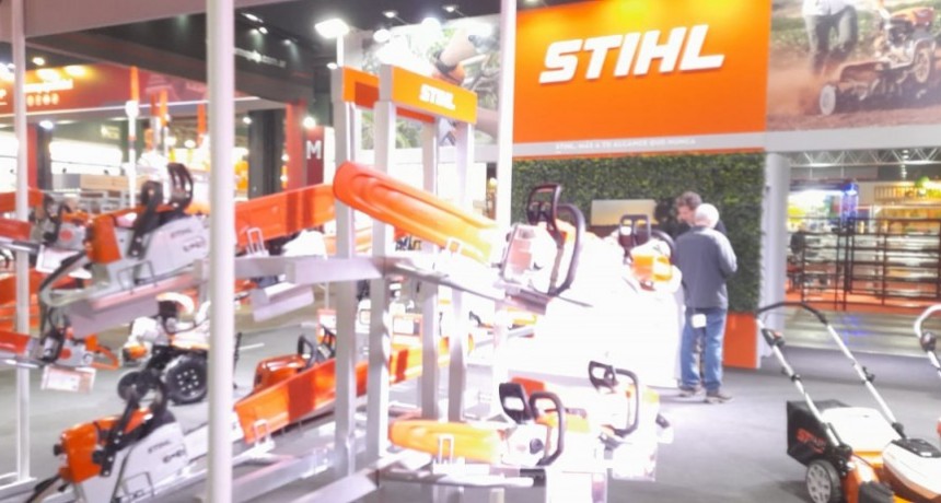 Stihl está en la Rural este 2024