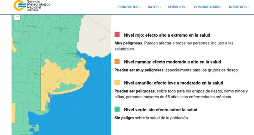 Volvió el alerta amarillo por temperaturas bajas