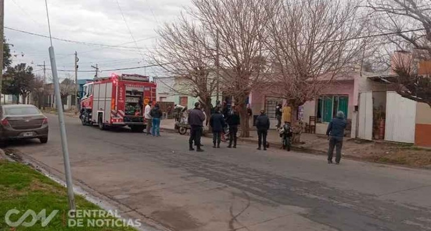 Falleció una mujer durante un incendio en Barrio Sarmiento Norte