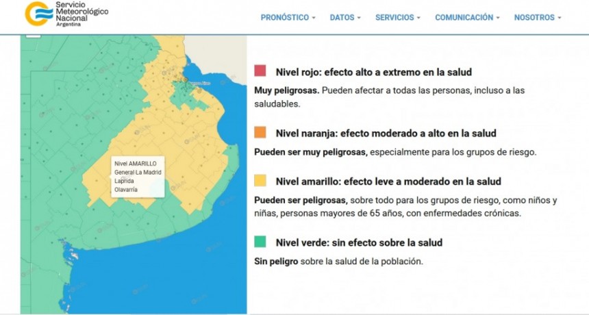 Nuevo alerta amarillo por bajas temperaturas