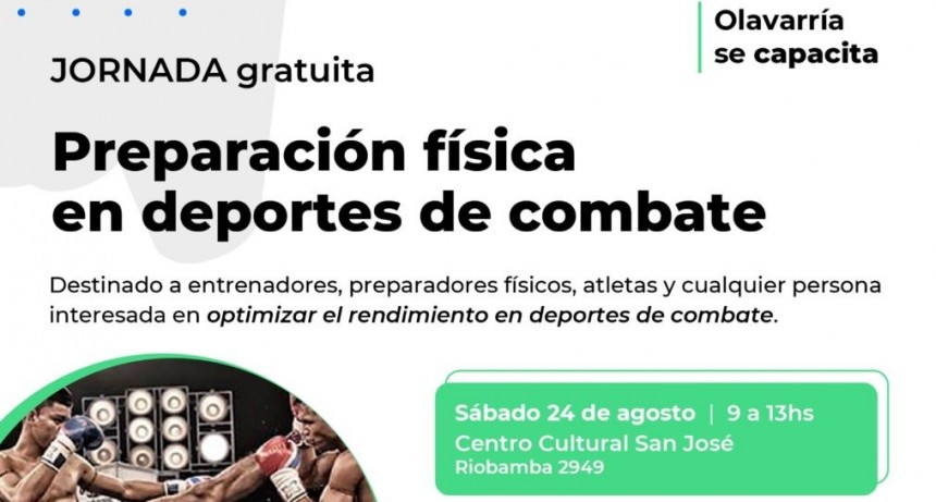 Olavarría se Capacita: Preparación Física en Deportes de Combate