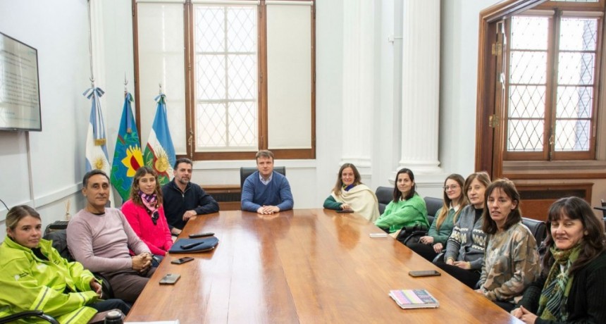 Wesner encabezó una reunión de trabajo con el Consejo Administrativo de Salud