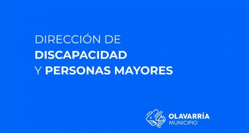 Continúa el Programa de Atención itinerante de la Dirección de Discapacidad y Personas Mayores