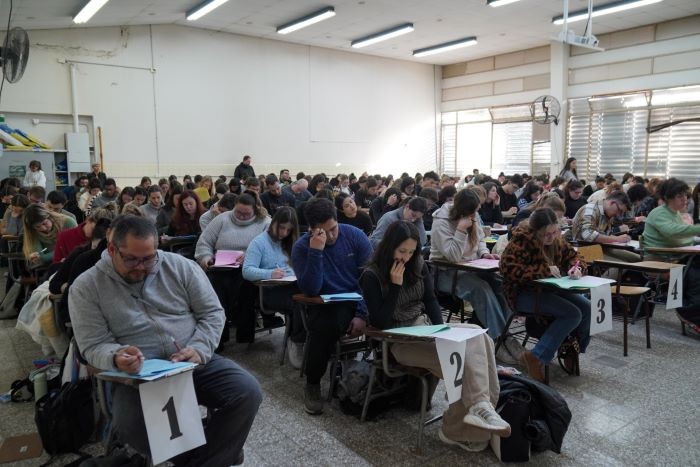 Profesionales de la salud rindieron el examen de ingreso a las residencias