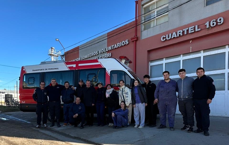 Bomberos de Olavarría reacondicionaron una unidad para Gral. Cerri
