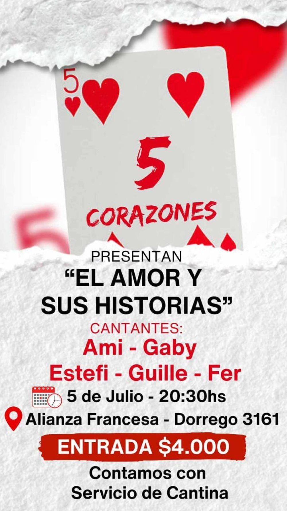 'El amor y sus historias' se presenta en la Alianza Francesa