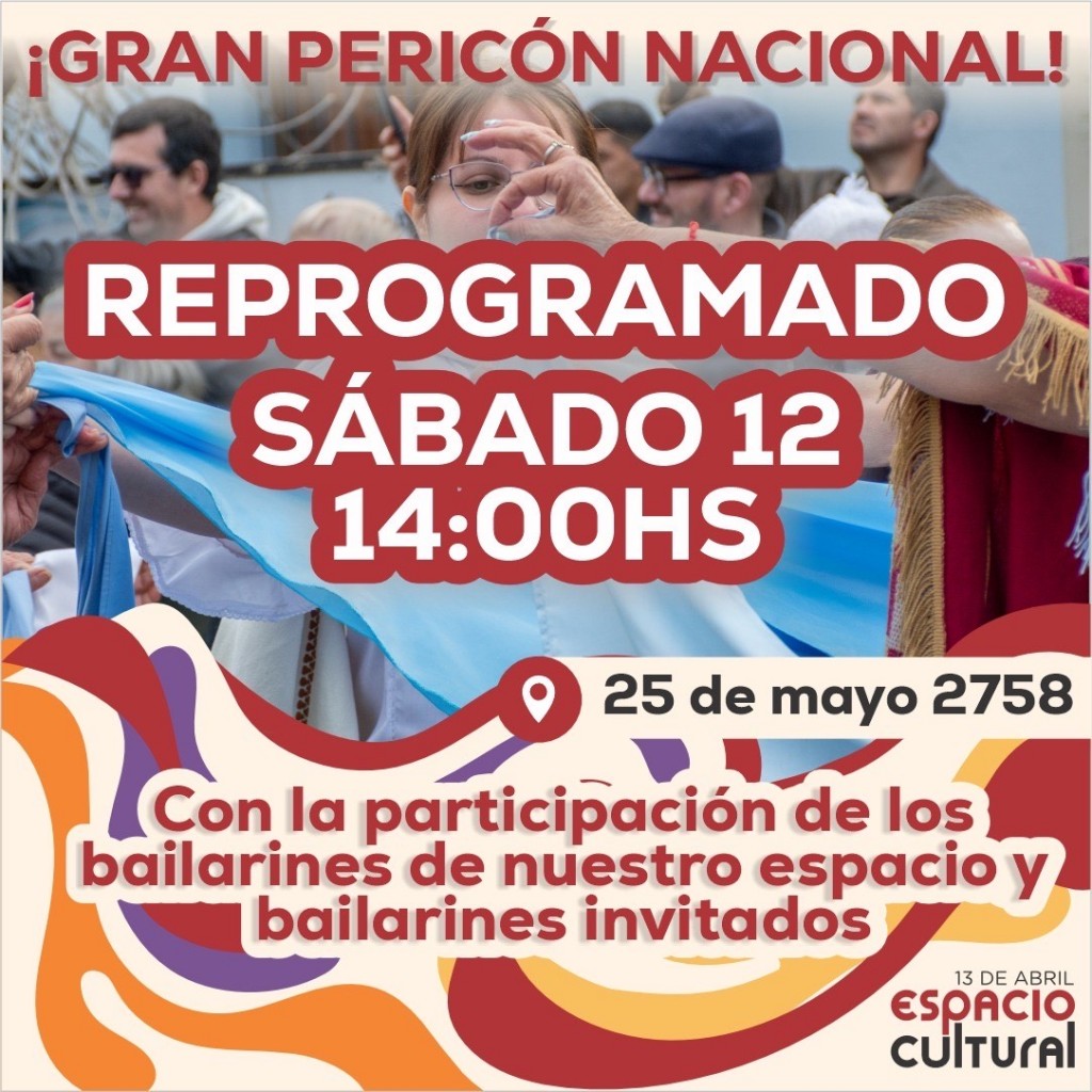 Se suspendió el “Gran Pericón Nacional”