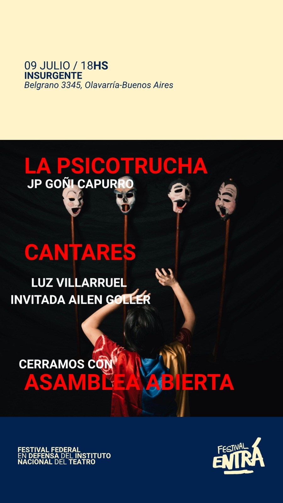 Festival ENTRA en Olavarría