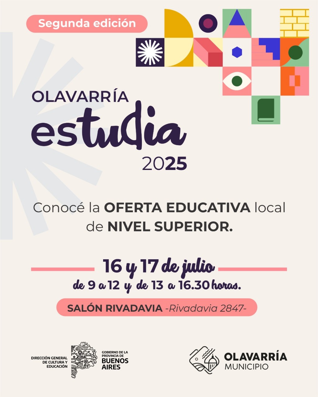 Se viene la segunda edición de la Feria “Olavarría Estudia”