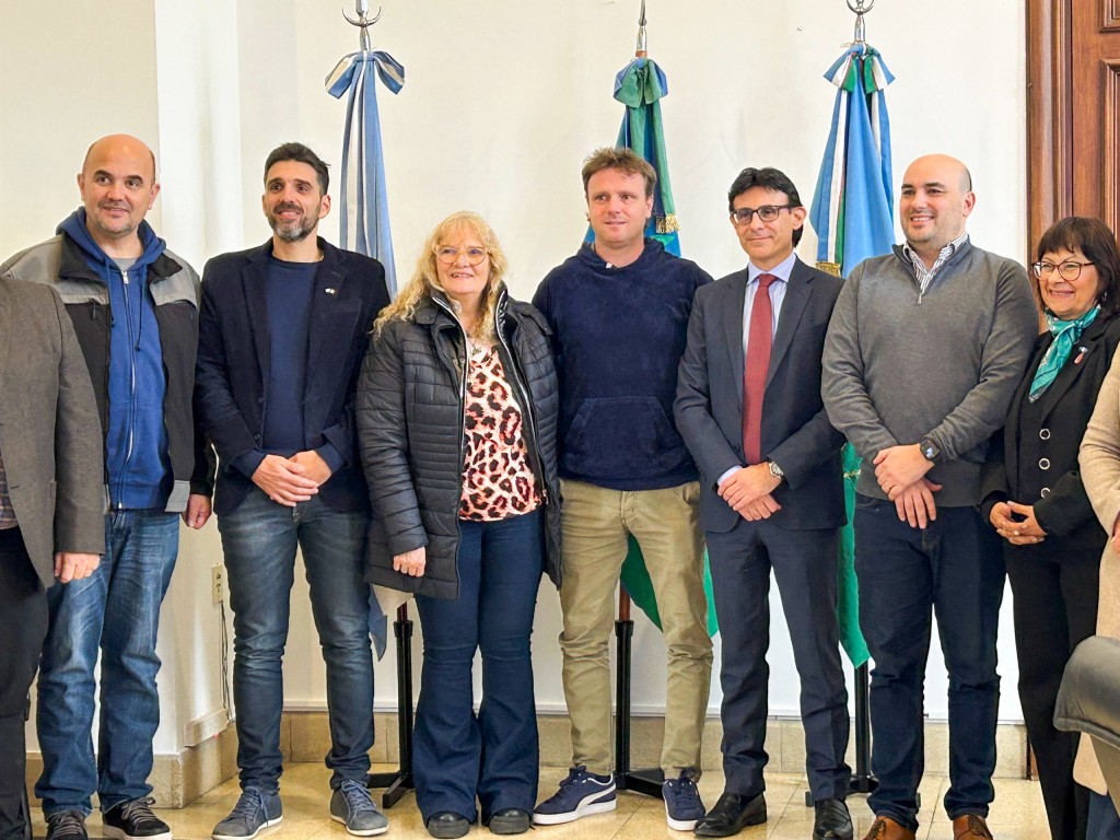 Wesner recibió al Cónsul General de Italia