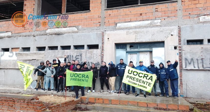 Ciencias de la Salud: tras la aprobación de certificados, comenzó el pago de haberes a los albañiles